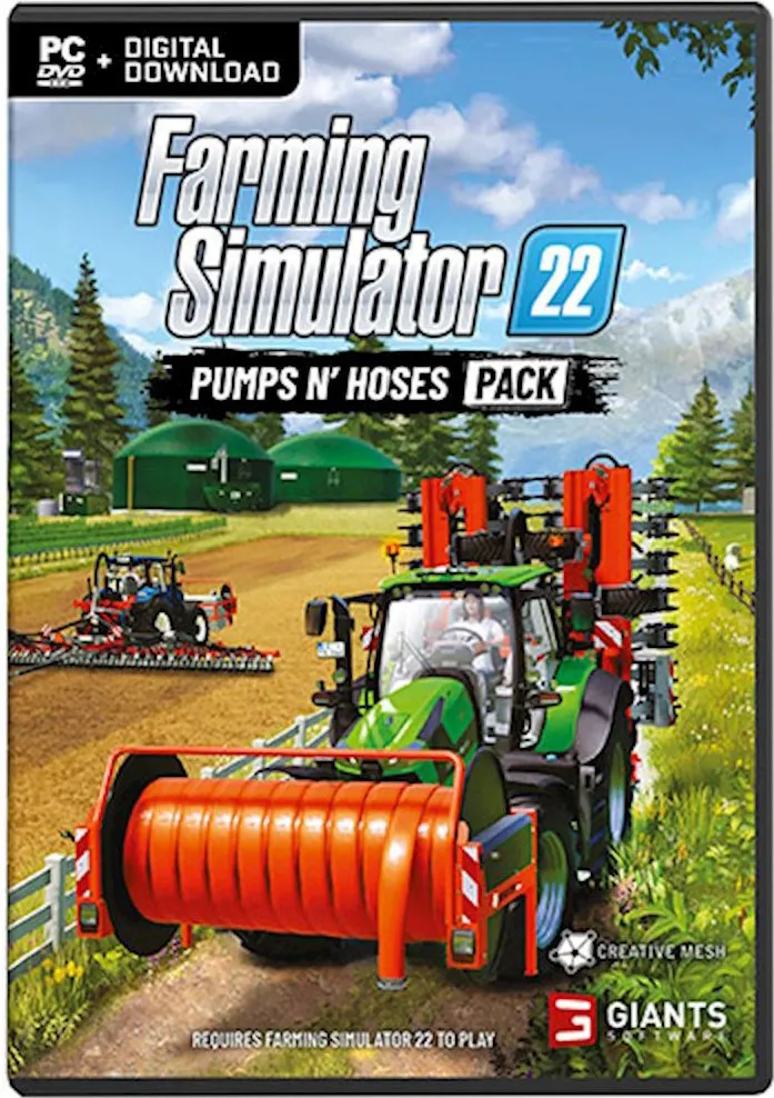 Giants Software Pc Game Farming Simulator 22 Expansion Pumps N' Hoses Pack  PEGI 3+ - SCDF102