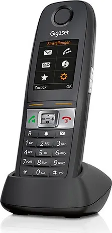 Gigaset Telefono Cordless DECT con Vivavoce colore Nero - S30852-H2762-R101  E630HX