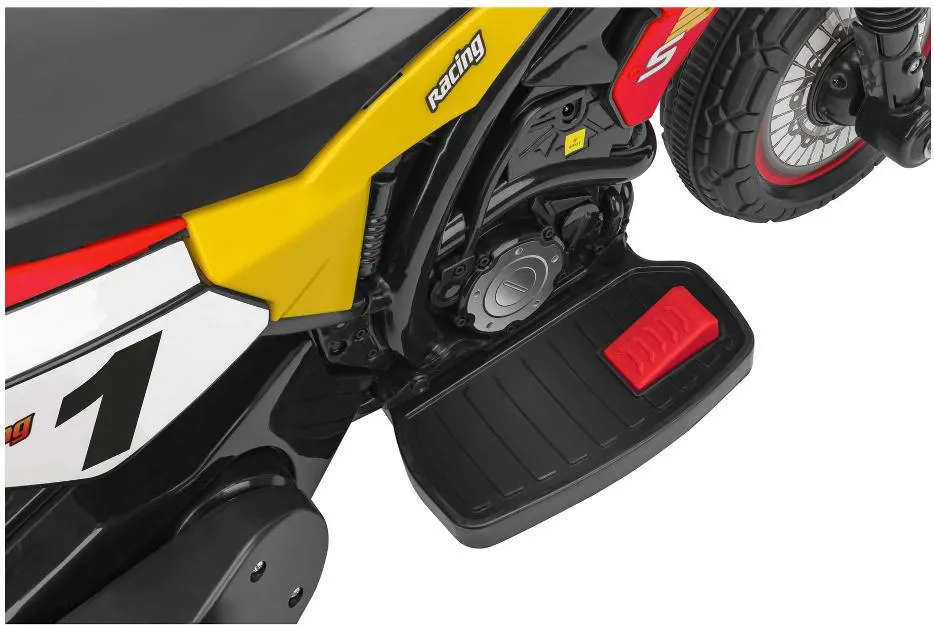 Moto Elettrica 6V per Bambini Rossa - Globo Giocattoli