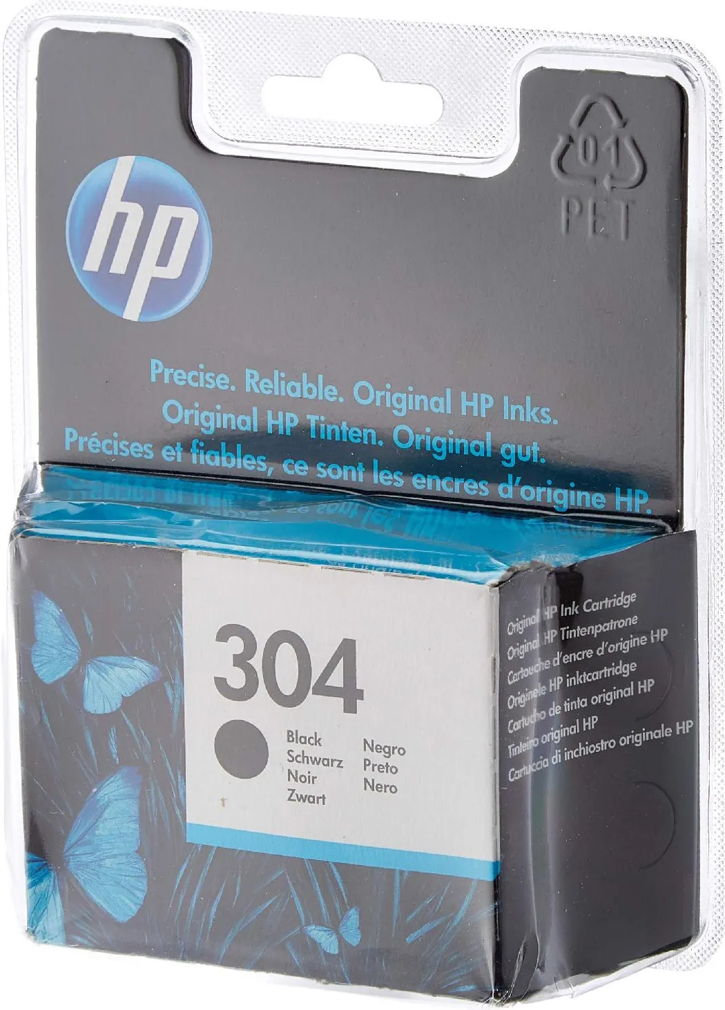 HP 304 Nero, N9K06AE, Cartuccia Originale HP da 120 Pagine, Compatibile con  Stampanti HP DeskJet 2620, 2630, 3720, 3730, 3750 e 3760, HP ENVY 5010,  5020 e 5030 : : Informatica