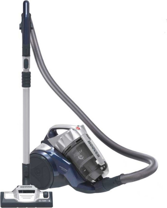 Hoover Aspirapolvere senza Sacco a Traino Ciclonico Potenza 450 Watt Filtro  EPA 76 dB - KS60H&CAR 011