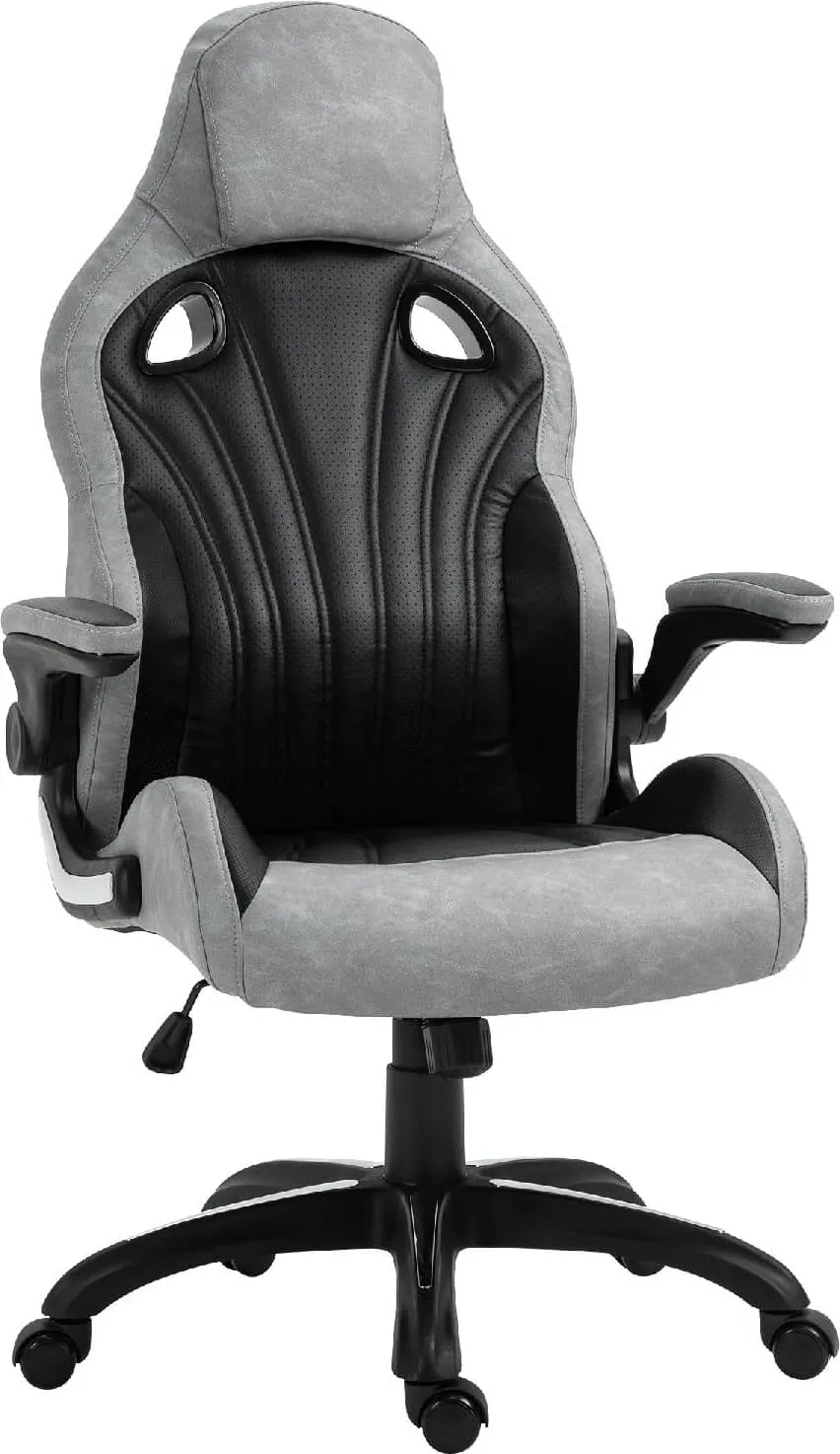 Sedia da Ufficio Poltrona Gaming Altezza Regolabile Girevole Ergonomica -  5D1310