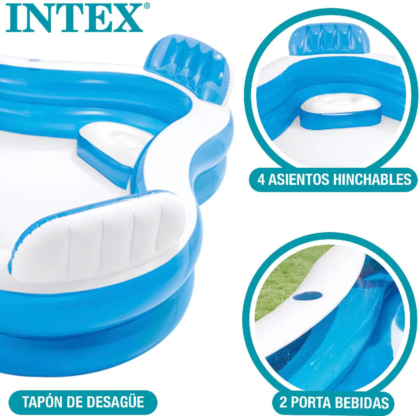 Piscina Fuori Terra Gonfiabile per Bambini Intex 56475NP Prezzo in Offerta  su Prezzoforte