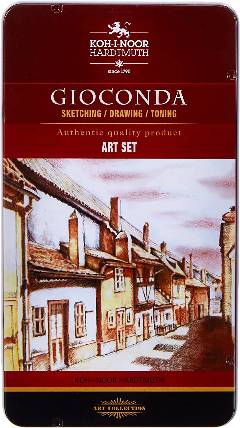 EDS Group 474826 - KOH-I-NOOR GIOCONDA SET DI MATITE PER DISEGNO ARTISTICO  - KOH-I-NOOR (CARTOLERIA-DIDATTICA E SCUOLA - KIT CREATIVI)