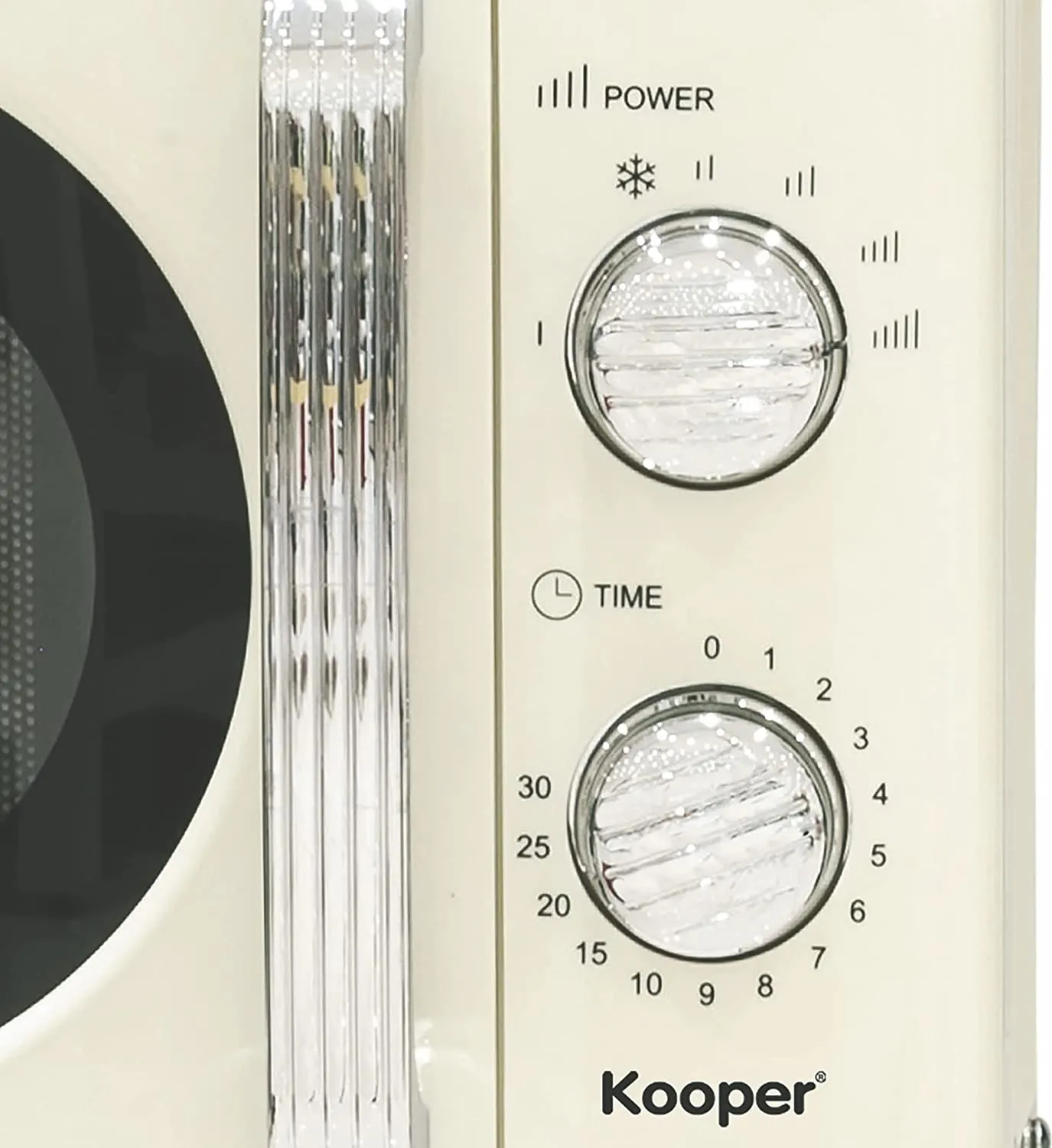 Kooper Forno Microonde Capacità 20 Litri Potenza 700 Watt colore Bianco -  5901163 Vintage