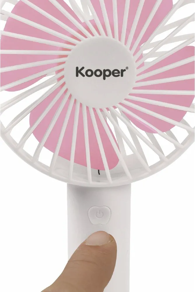 Kooper Mini Ventilatore Portatile Ricaricabile 3 colori Assortiti - 5902150