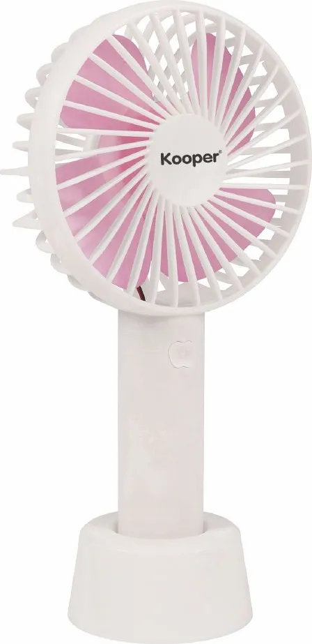 Kooper Mini Ventilatore Portatile Ricaricabile 3 colori Assortiti