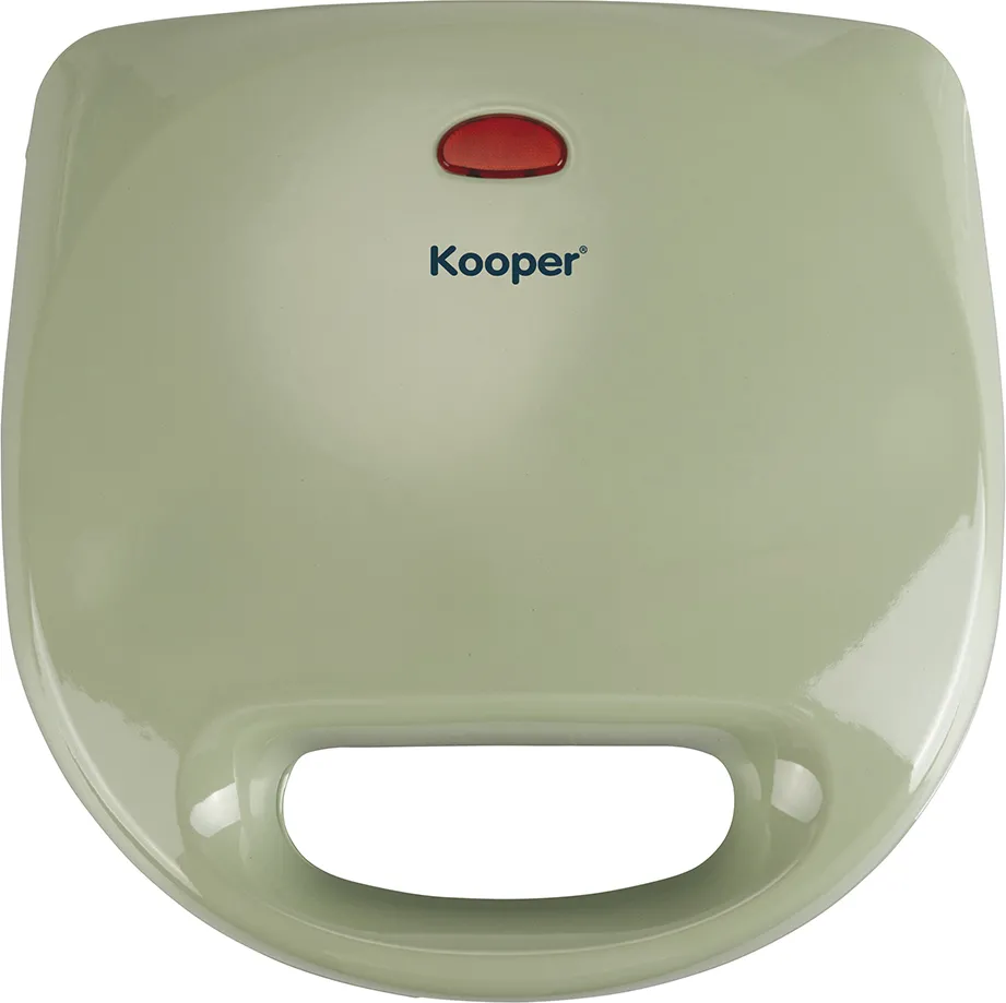 Kooper Tostapane Piastra per Toast Antiaderente Potenza 750 Watt colore  Rosso - 5913545