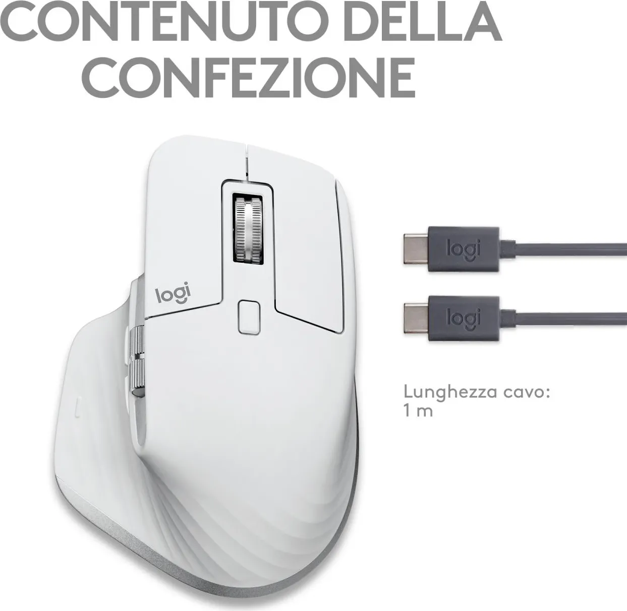 Logitech Mx Master 3s For Mac Mouse Mano Destra Bluetooth