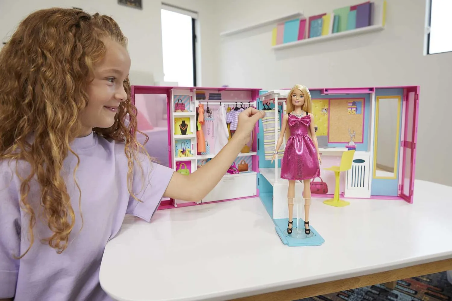Mattel Barbie L'Armadio dei Sogni Playset Per Bambini da 3+ Anni - GBK10