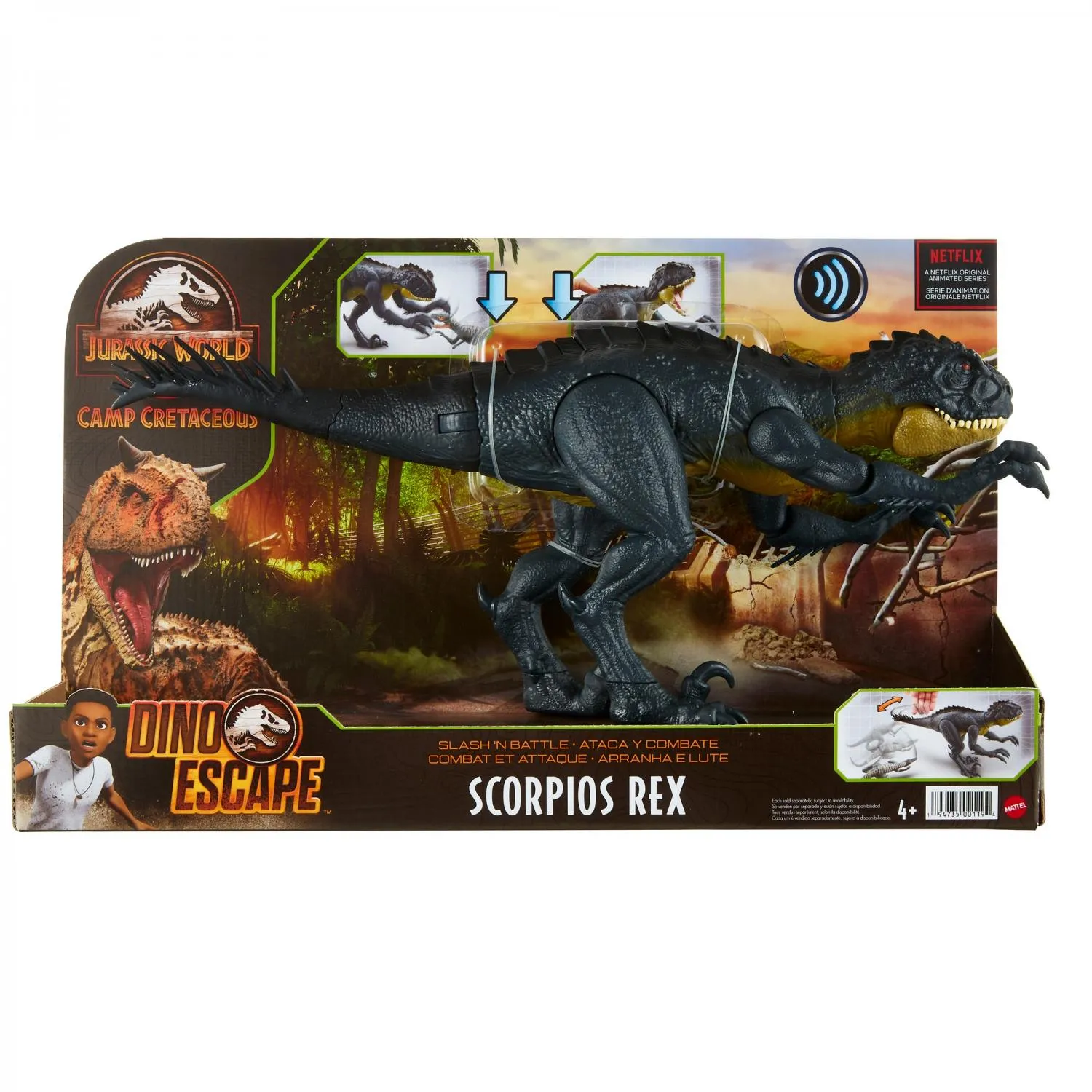 Mattel Jurassic World Action Figure Giocattolo Per Bambini da 4 + Anni -  HBT41