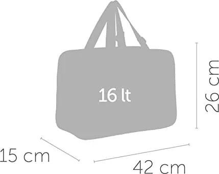 Meliconi Borsa Termica Borsa Frigo Portatile Porta pranzo Capacità 24 Litri  - 65505400500 - Linea Eco