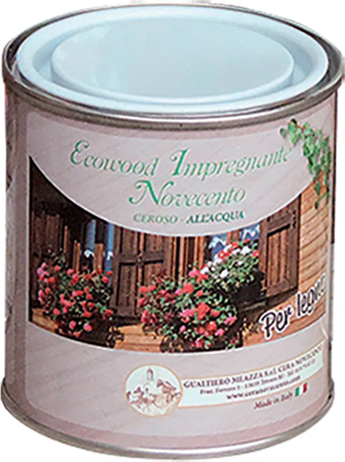 Novecento Impregnante Ceroso All Acqua Ecowood Ml 750 Noce Medio 9037283