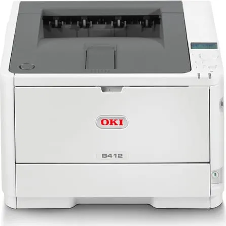 Oki Stampante Laser Bianco e Nero Stampa A4 - 45762002 B412Dn