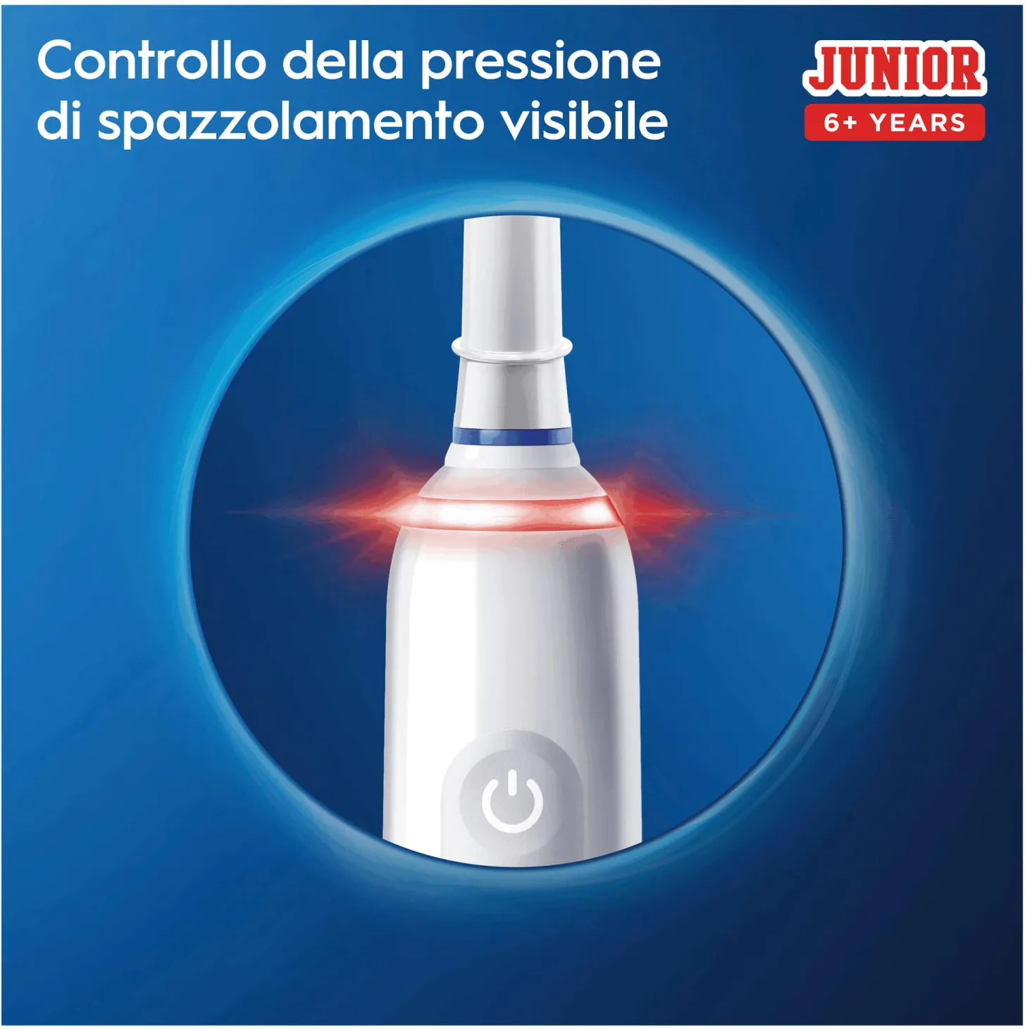 Oral-B Spazzolino Elettrico Ricaricabile Junior Star Wars +6 Anni, 2 Testine,  1 Spazzolino