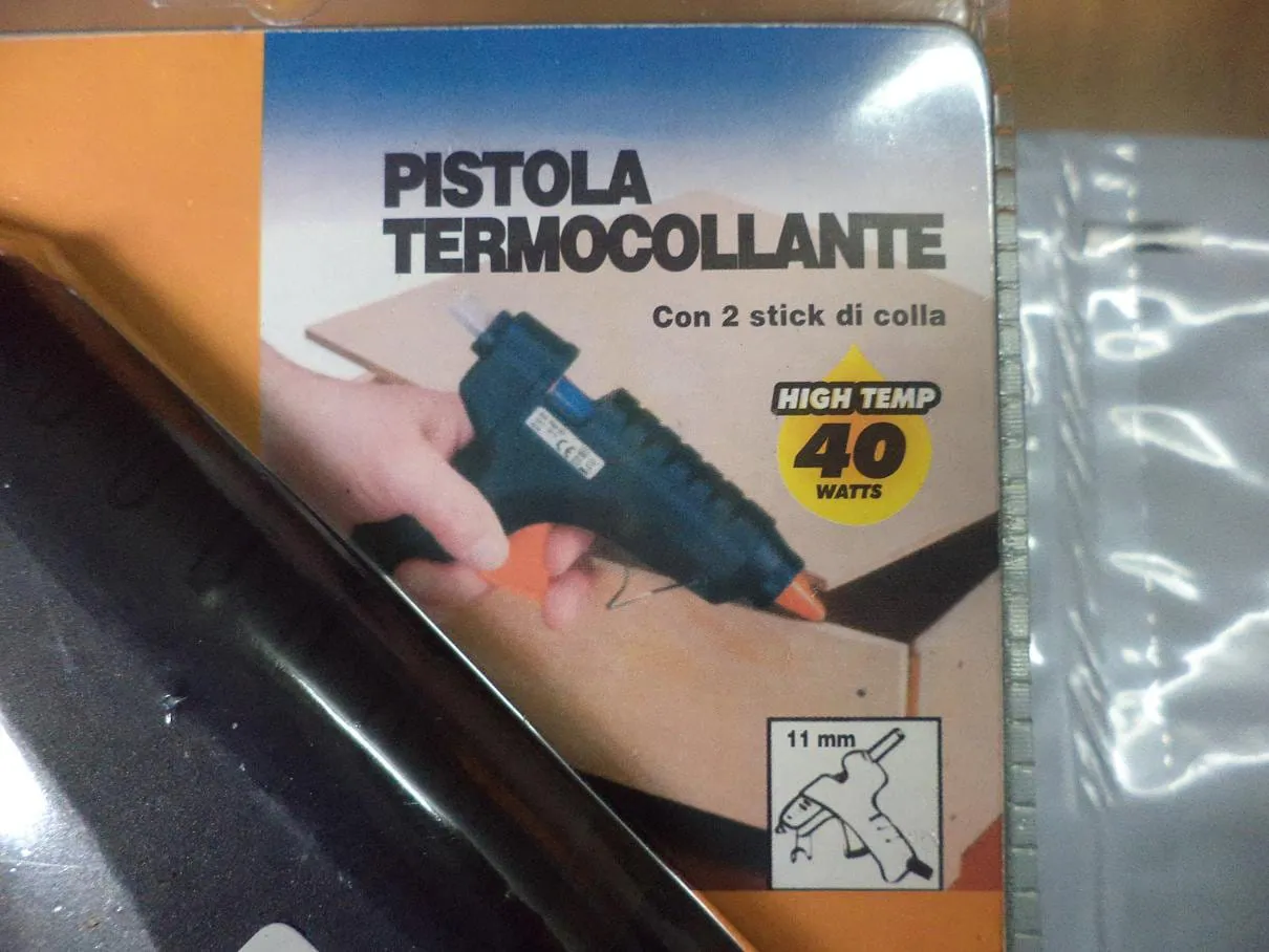 Pistola per Colla a Caldo Potenza 40 Watt per stick colla 11 mm ie520