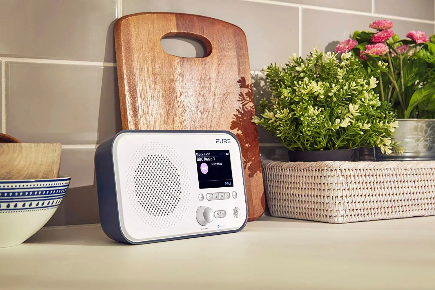 Pure - Elan BT3 - Blu Ardesia - DAB / DAB + Portatile e Radio FM con  Connettività Bluetooth - Radio Digitale di Alta Qualità - Avvenice