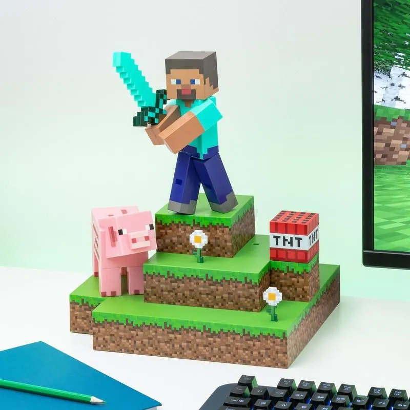 Lampada Minecraft led