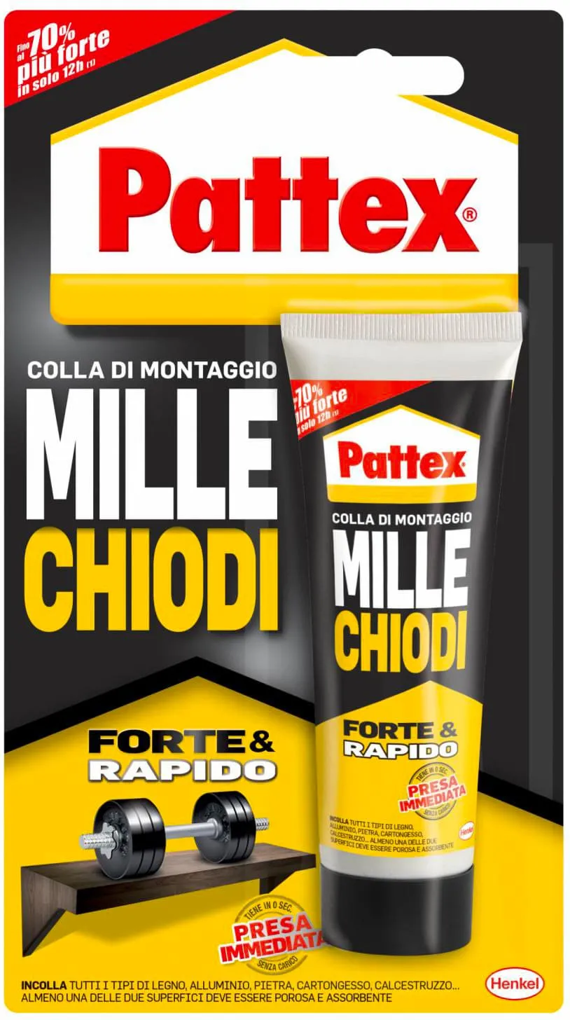 adesivo acrilico mille chiodi