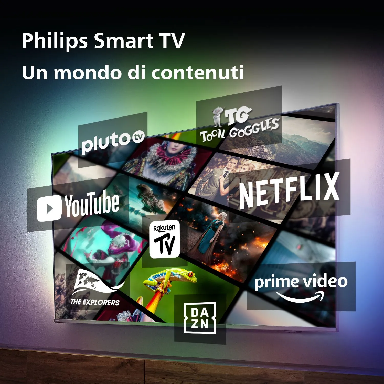 Philips 43'' LED Ambilight 4K TV - 43PUS8118