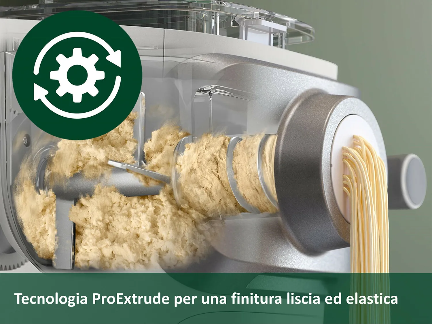 Philips Macchina per la pasta eletrica Impasta e Trafila 700 gr -  PastaMaker HR2660/00