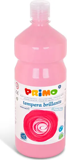 Primo, Tempera primi passi, Bottiglia da 1000 ml, colore Rosa : :  Giochi e giocattoli