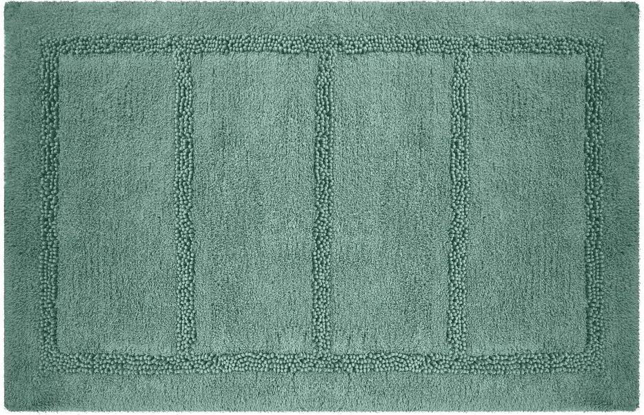 Quarzo Bianco Tappeto Bagno 90 x 60 cm Plutone colore Verde - 17584