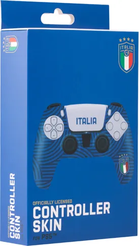 Qubick Cover Gamepad PlayStation 5 FIGC Italia Blue