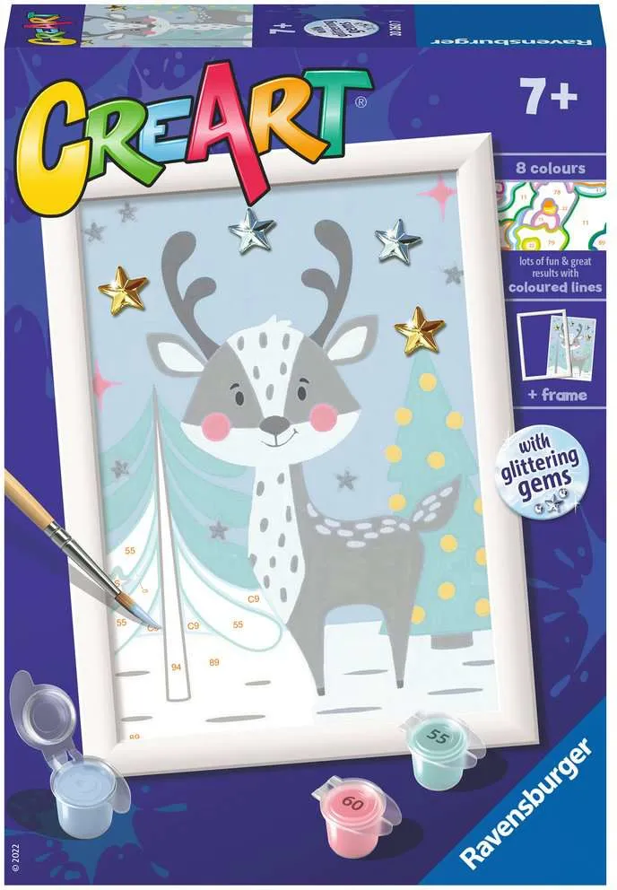 Ravensburger CreArt Serie E: Cervo Stellato da Dipingere Gioco Creativo Per  Bambini da 7+ Anni - 20260