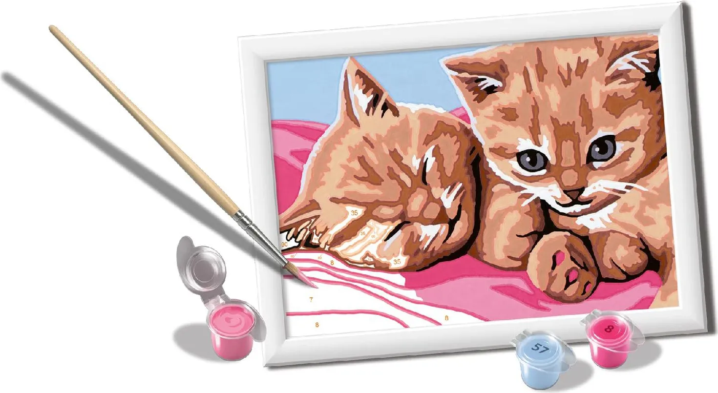 Ravensburger CreArt Serie E: Gattini Amici da Dipingere Gioco Creativo Per  Bambini da 9+ Anni - 23562