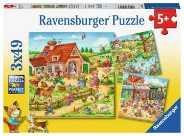 Ravensburger Vacanze In Campagna Puzzle 49 Pezzi Confezione da 3