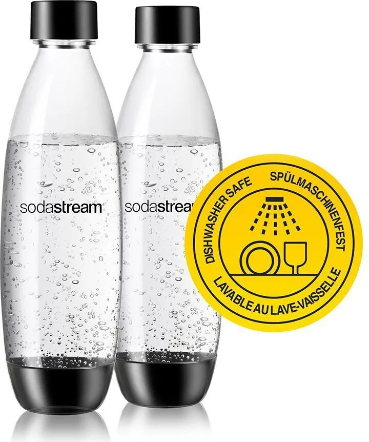 SODASTREAM Bottiglie Soda Stream confezione 2 Bottiglie da 1 litro -  1741260410