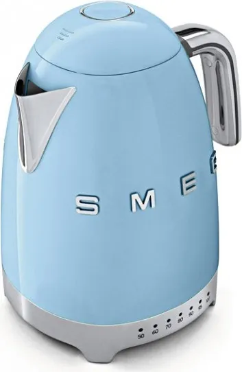 Smeg Bollitore Elettrico Acqua Capacità 1.7 Litri Potenza 2400 Watt colore  Blu - KLF04PBEU