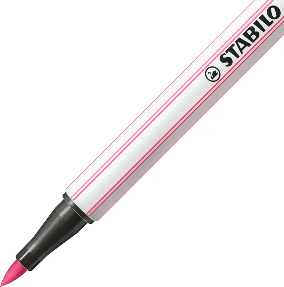 Stabilo Pen 68 Brush Marcatore Rosa 1 Pz - 568/29