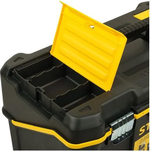 Stanley Cassetta Porta Attrezzi Multilevel Nero e Giallo 49 x 29 x 25 cm -  STST83397 1