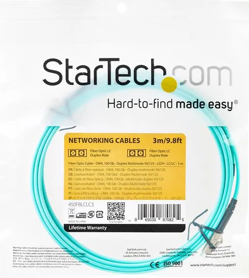 STARTECH.COM - Cavo di rete patch Duplex in fibra ottica