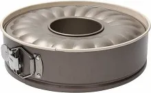 Tognana Stampo Tortiera tonda diametro 24 cm 2 fondi Piano e Base per  Ciambella in acciaio - V544453RBRC