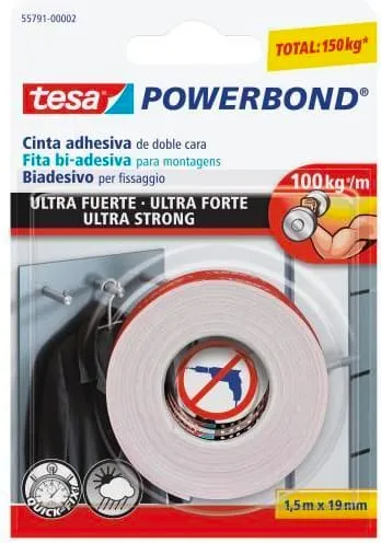 Nastro Biadesivo 19 mm per fissaggio Tesa 55791-00002 Prezzo in Offerta su  Prezzoforte