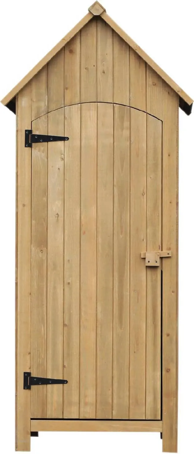 DREAMADE Casetta Porta Attrezzi da Esterno Ripostiglio da Giardino Capanno per  Attrezzi in Legno, 176 x 70 x 36 cm : : Giardino e giardinaggio