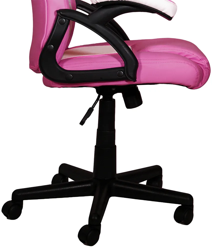 Xtreme Sedia da gaming in Ecopelle colore Rosa / Bianco - 90558P MX12