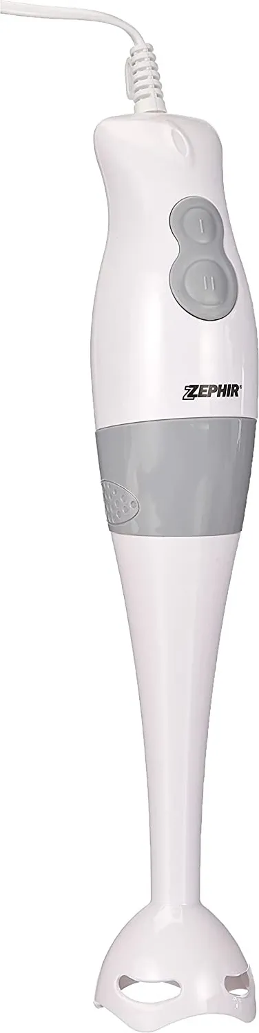 Zephir Minipimer 200W - Frullatore ad Immersione con Lame in Acciaio Inox