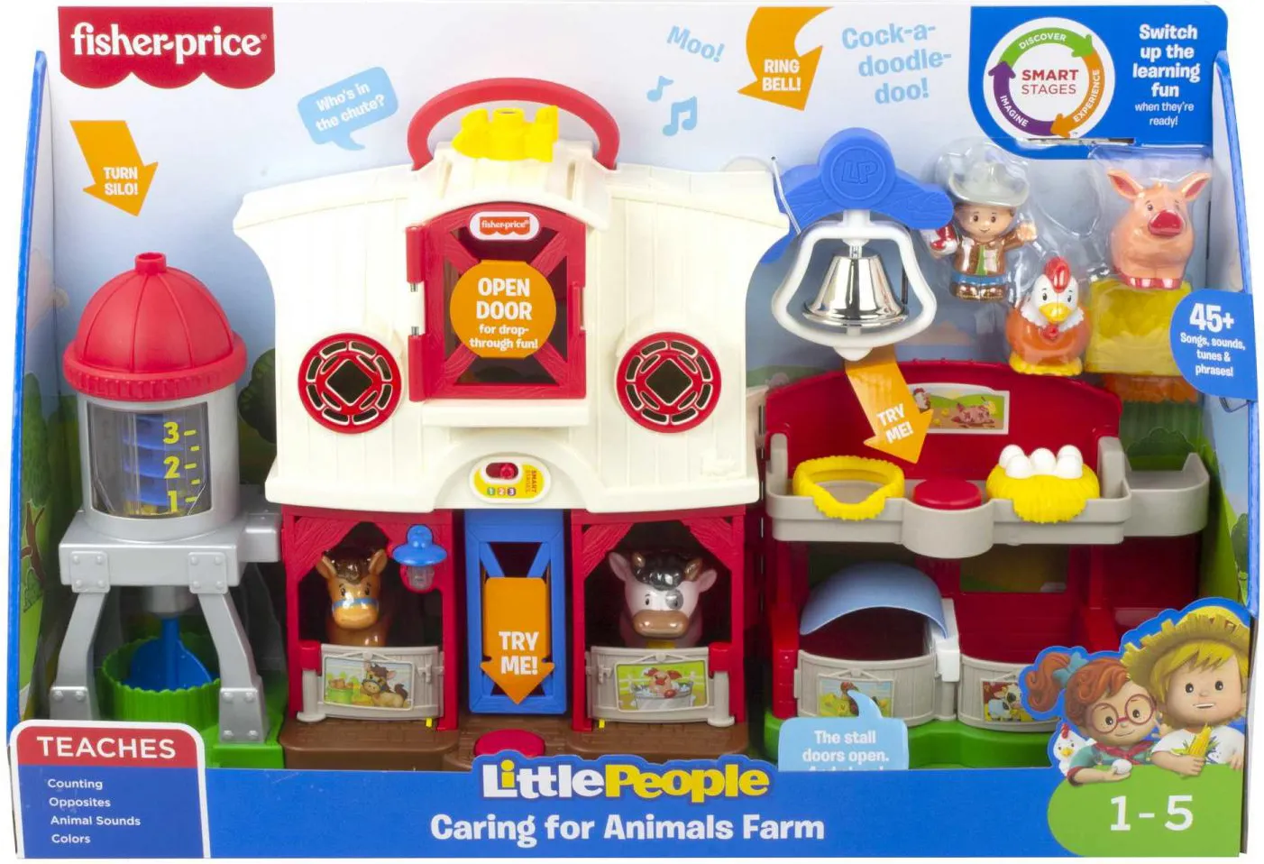 Fisher-price little people fattoria animali felici - edizione