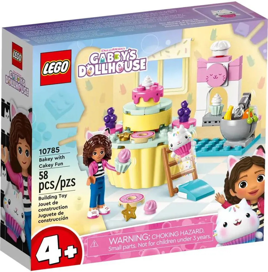 lego Gabby's Dollhouse Divertimento in Cucina con Dolcetto Playset per  Bambini da 4+ Anni - 10785