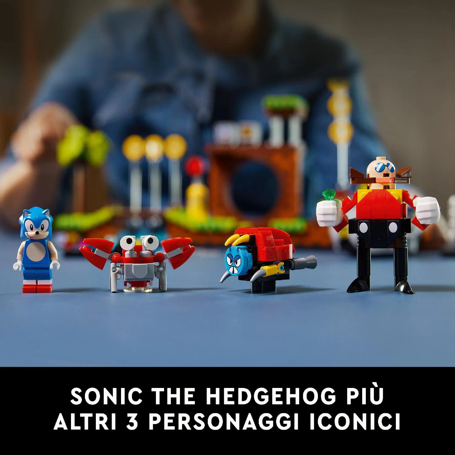 lego Sonic the Hedgehog - Green Hill Zone Set da Collezione con