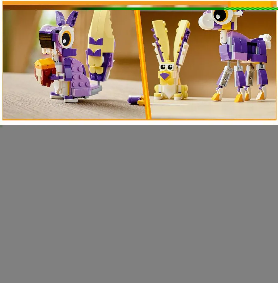 LEGO® Creator 3 in 1 31125 Creature della foresta fantasy - LEGO