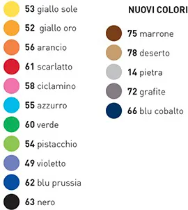 RISMA CARTA FAVINI RISMALUCE 90GR A4 300FG ASSORTITO IN 8 COLORI A66X314