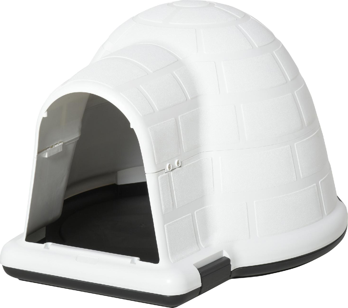 Cuccia da Esterno Cani Taglia Piccola a Forma di Igloo Porta AllMyPets  D52554