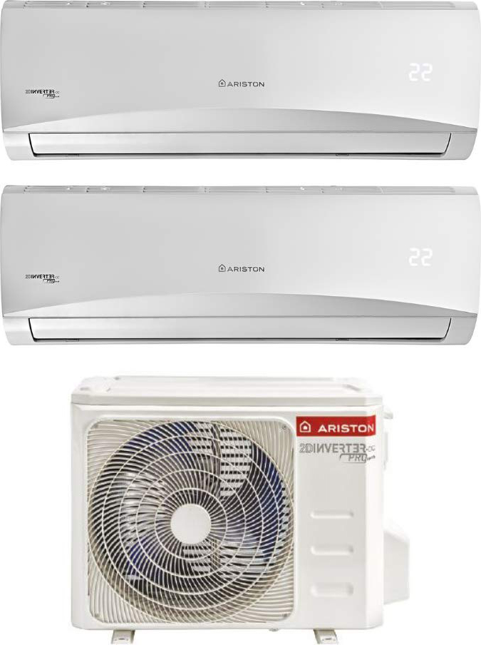 Climatizzatore Dual Split Inverter 9+12Btu A+/A Ariston PRIOS R32 DUAL 25/35UI