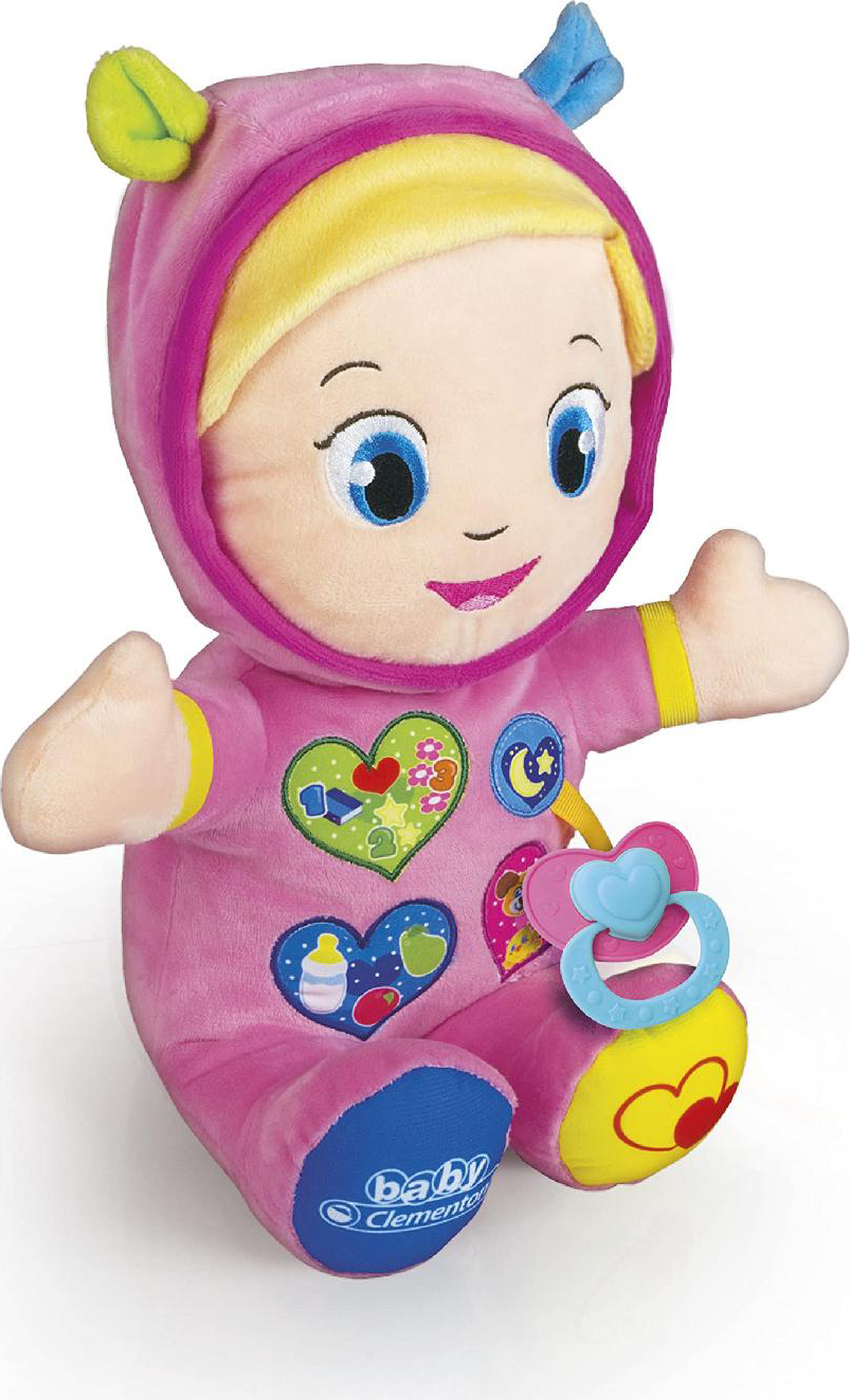 Clementoni Baby Alice la Mia Prima Bambola Gioco Interattivo Parlante 10+ Mesi