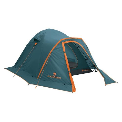 Tenda da Campeggio 3 Posti Tessuto 1.8 x 3.1 x 1.3 M Blu 91033MBB Tenere Ferrino